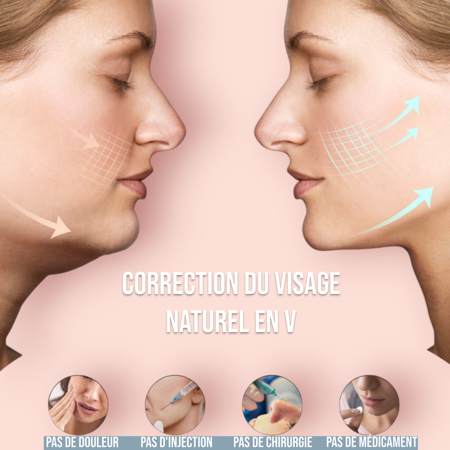 Correcteur naturel du visage - BeautyLift V2